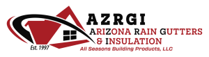 Arizona Rain Gutters & Insulation (AZRGI) logo
